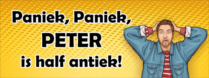 paniek paniek peter is half antiek