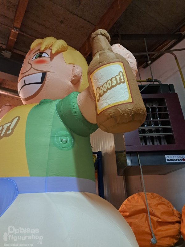 opblaasbare abraham op bierpul