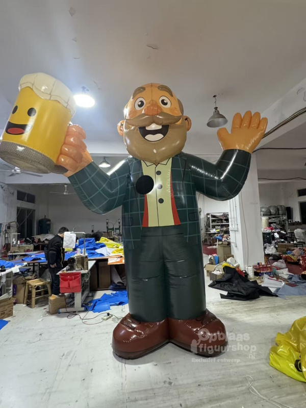abraham pop corne cartoon met bierpul